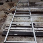 Condensing unit support frame