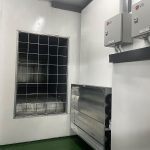 The Mixing air chamber after installation